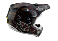 Cască Motocross TROY LEE DESIGNS SE5 Carbon Torched - Negru/Roșu