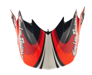 TROY LEE DESIGNS GP Pro Crossover Helmet Visor - Black/Red