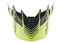 TROY LEE DESIGNS GP Pro Segment Helmet Visor - Neon Yellow/Black
