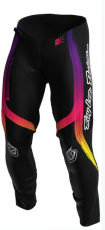 Motocross Breeches TROY LEE DESIGNS SE Pro Stripes Pants - Black/Multi