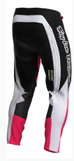Motocross Breeches TROY LEE DESIGNS SE Pro Stripes Pants - Infra Red/Black