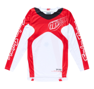 Motocross Jersey TROY LEE DESIGNS GP Pro Frames Jersey - White/Red