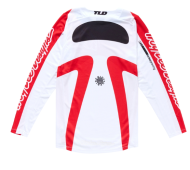 Motocross Jersey TROY LEE DESIGNS GP Pro Frames Jersey - White/Red