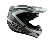 Cască motocross TROY LEE DESIGNS GP Shutter - Gri/Alb