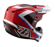 Cască de motocross TROY LEE DESIGNS GP Shutter - Roșu/Alb