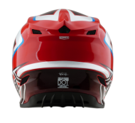 Cască de motocross TROY LEE DESIGNS GP Shutter - Roșu/Alb