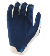 Motocross gloves TROY LEE DESIGNS Air - Torched White/Blue