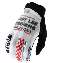 Motocross gloves TROY LEE DESIGNS GP Pro - Factory White