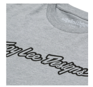 TROY LEE DESIGNS Signature T-Shirt - Γκρι Χέδερ