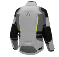 Μπουφάν μοτοσικλέτας ADRENALINE BERGEN PPE Γκρι/Κίτρινο