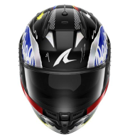 Helmet SHARK D-SKWAL 3 STREETRUSH BLACK/BLUE/RED/WHITE