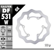 Πίσω Δισκόφρενο Galfer WAVE FIXED 240x4mm DF531W