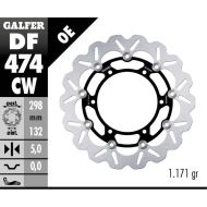 Floating Front Brake Disc Galfer WAVE FLOATING COMPLETE (C. ALU.) 298x5mm DF474CW