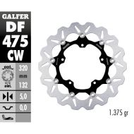 Πλωτό μπροστινό δίσκο φρένων Galfer WAVE FLOATING COMPLETE (C.ALU.) 320x5mm DF475CW