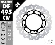 Floating Front Brake Disc Galfer WAVE FLOATING COMPLETE (C. ALU.) 298x5mm DF495CW