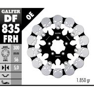 Floating Front Brake Disc Galfer WAVE SKULL DESIGN FLOATING (C. STEEL) 300x5mm DF835FRH