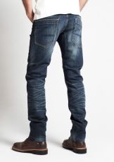 Motorcycle jeans SPIDI J-TRACKER DARK BLUE SHORT