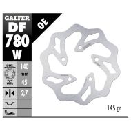 Rear brake disc Galfer WAVE FIXED DISC WAVE FIXED 140x2.7mm DF780W