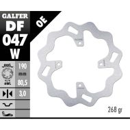 Rear brake disc Galfer WAVE FIXED DISC WAVE FIXED 190x3mm DF047W