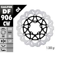 Floating Front Brake Disc Galfer WAVE FLOATING COMPLETE (C. ALU.) 309.5x5mm DF906CW