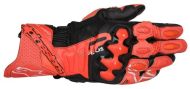 Δερμάτινα γάντια ALPINESTARS GP+ R V3 LTHR ΚΟΚΚΙΝΟ Φθοριούχο