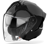 Κράνος scooter AIROH H21 ΜΑΥΡΟ ΓΥΑΛΙΣΤΕΡΟ