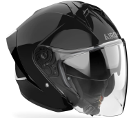 Κράνος scooter AIROH H21 ΜΑΥΡΟ ΓΥΑΛΙΣΤΕΡΟ