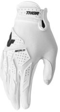 Γάντια μοτοκρός THOR LAUNCHMODE-XP ΛΕΥΚΑ