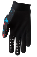 Mănuși motocross pentru copii LAUNCHMODE SPLAT BLACK