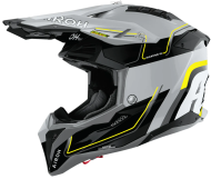 Κράνος AIROH AVIATOR 3 LEADER ΚΙΤΡΙΝΟ ΓΥΑΛΙΣΤΕΡΟ