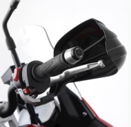 Ακροδέκτες τιμονιού R&G Racing Ακροδέκτες τιμονιού (χωρίς καθρέφτες) μαύροι - Triumph