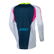 Motocross shirt ONE INDUSTRIES X-297 MIAMI WHITE