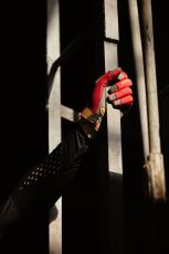 Motocross gloves ONE INDUSTRIES X-197 HALT RED