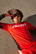 Motocross gloves ONE INDUSTRIES X-197 HALT RED