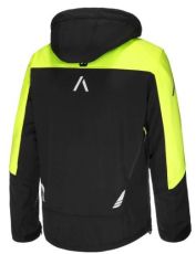 Υφασμάτινο μπουφάν μοτοσικλέτας ADRENALINE FREEDOM ΜΑΥΡΟ/ΚΙΤΡΙΝΟ