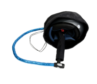 Заключваща се чанта за каска OXFORD - Черна