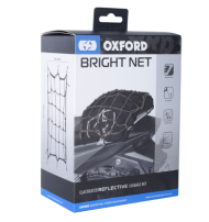Ανακλαστικό δίχτυ αποσκευών OXFORD, μαύρο