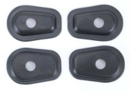 Комплект адаптери за мигачи R&G RACING Indicator Adpater Kit Black Universal