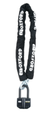 Lacăt de alarmă OXFORD Boss 16 mm + lanț 12 mm x 1,2 m