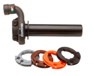 DOMINO ΧΕΙΡΙΣΤΗΡΙΟ ΓΚΑΖΙΟΥ KRK EVO ΧΩΡΙΣ ΛΑΒΗ ΜΑΥΡΟ χειριστήριο γκαζιού