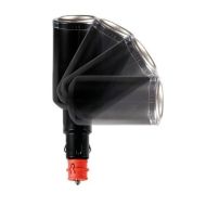 Разклонител запалки - 4+1 - 12/24V + USB