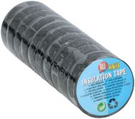 Isolirband negru 10 bucati - 18mm x 10m