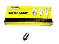 Bulb 12V / 4W, BA9s GOLDEN