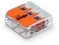 Connection for cables 0.2-4mm2 (3 cables)