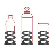 Drink holder on the handlebars