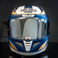 Препарат за почистване на каски и микрофибърна кърпа 100 мл