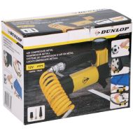 Compresor portabil cu manometru 12V 100PSI / 7 bar 96W Dunlop