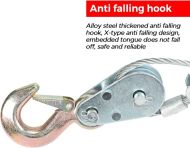 Manual winch - 2 tons