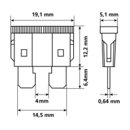 Ασφάλειες, σετ 6 τεμαχίων