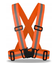 Bretele reflectorizante portocalii